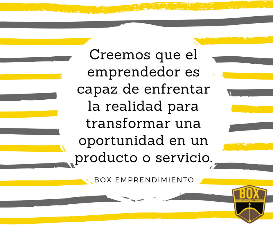 #boxemprende 
¡Creemos en el emprendedor ecuatoriano!