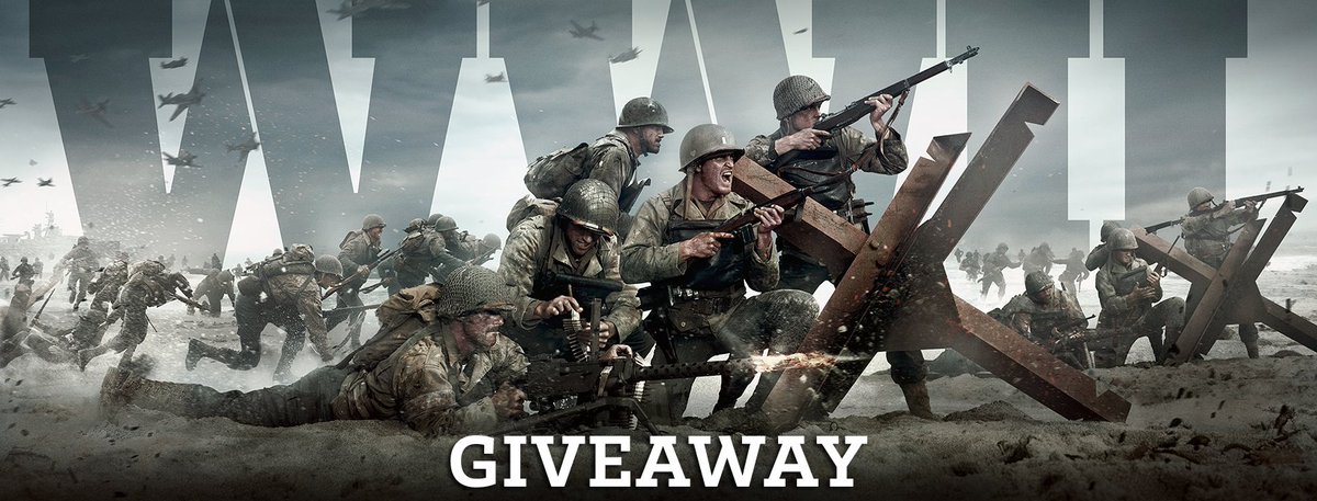 Call of Duty: WWII Giveaway for PS4, Xbox One and PC: bit.ly/2oKwvTi