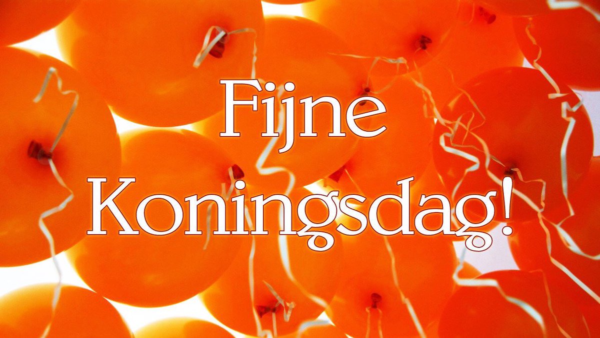 👑Koningsdag 2017👑. Wij zijn gesloten.