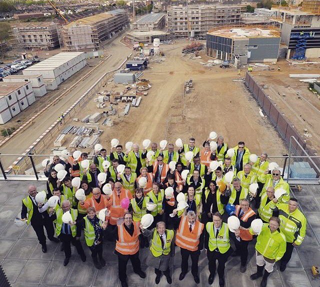 Love a cheesy group shot! #HelloWaterside #NewCampus