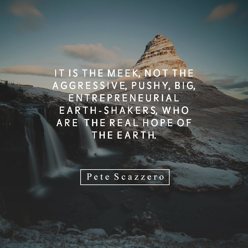 Why is this lesson from Jesus so hard for us to embrace?