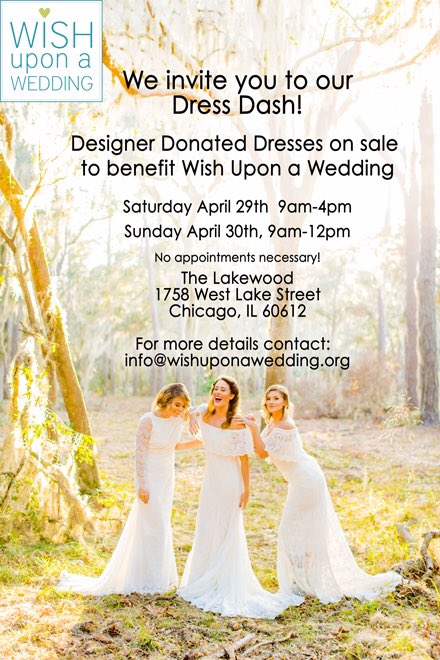 wish upon a wedding dress donation