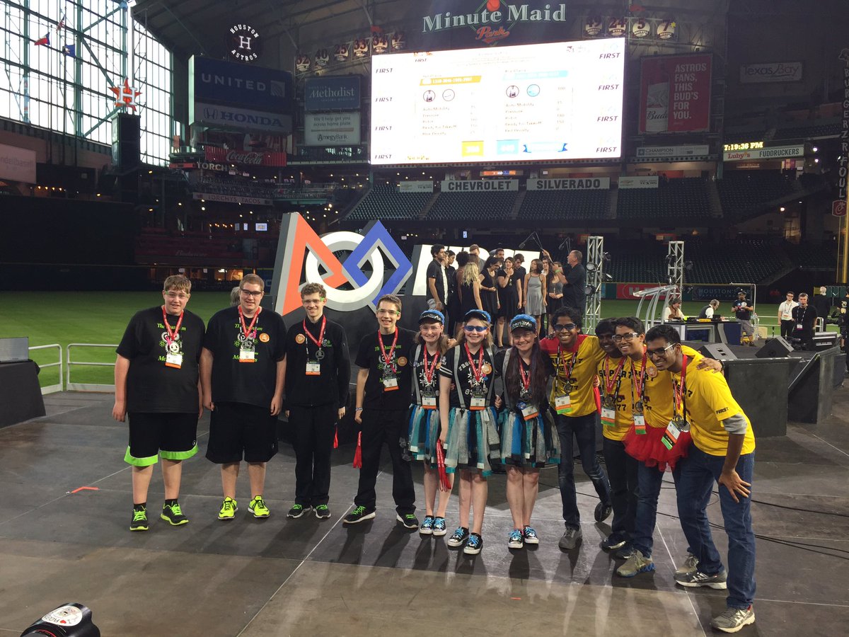FrostByte 3480 (@frostbyte3480) on Twitter photo Here's a pic of us after the Divison finals in Minute Maid Park at #FIRSTChamp! <a href="/Actobotics/">Actobotics®</a> #actoboticsfreebie #omgrobots Here's a pic of us after the Divison finals in Minute Maid Park at #FIRSTChamp! <a href="/Actobotics/">Actobotics®</a> #actoboticsfreebie #omgrobots