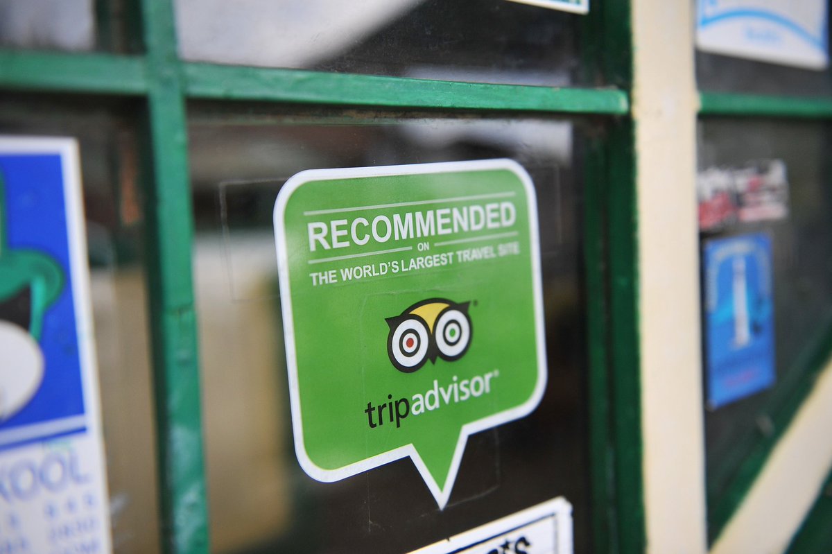 A recommended by <a href="/TripAdvisor/">Tripadvisor</a> sticker is now up there beside our door to welcome all who arrive.

Thank you!

#exploremore