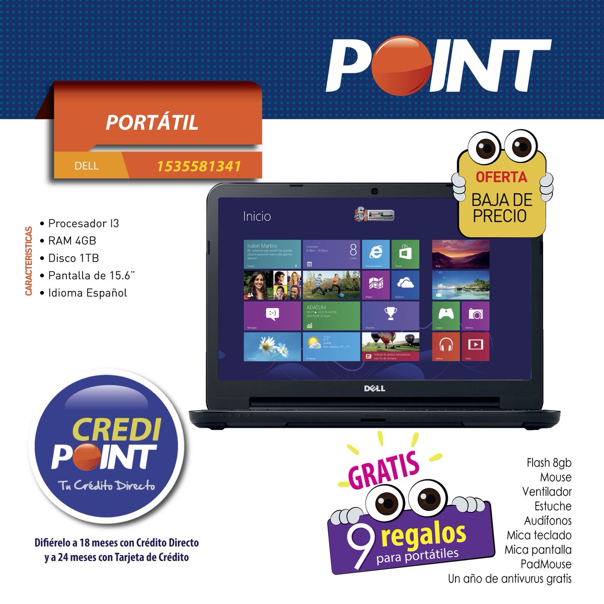 Almacenes POINT tweet media