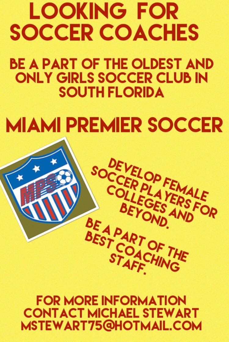 Miami Premier Soccer (@mpremiersoccer) on Twitter photo 