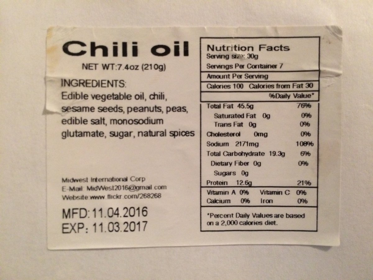 30 Chinese Nutrition Label Labels Design Ideas 2020