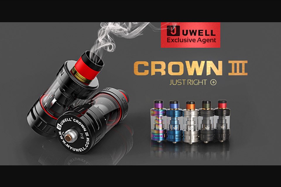 💢💢GIVEAWAY💢💢
The Uwell Crown 3 has landed and this is your chance to win one!

All you have to do is:
Like &amp; retweet

#vapeuk #vapelife