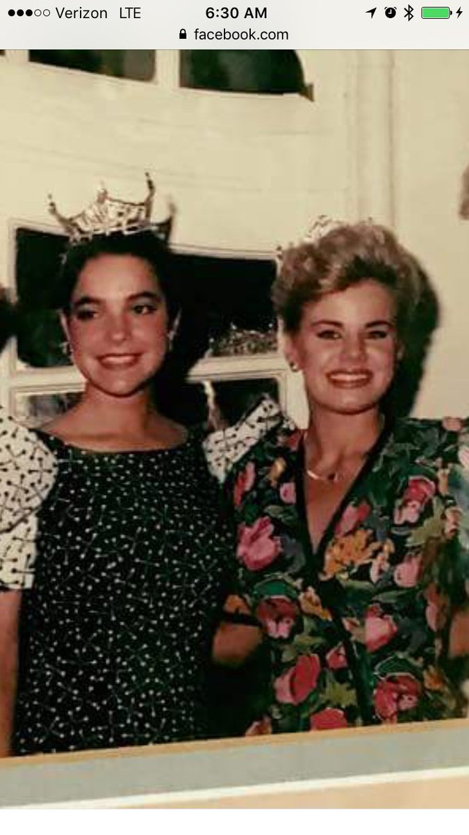 <a href="/GretchenCarlson/">Gretchen Carlson</a> &amp; <a href="/tiffod/">TiffoD</a> share that they were Miss Minnesota &amp; Miss Iowa respectively in the 1989 Miss America contest.