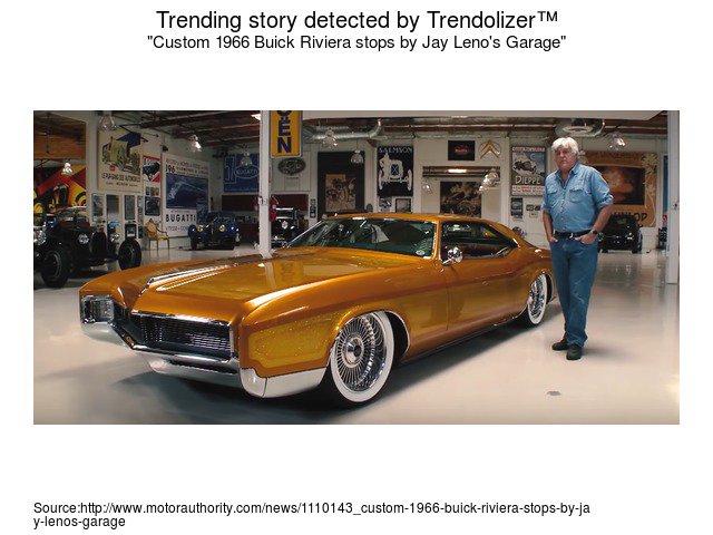 Custom 1966 #BuickRiviera stops by #JayLeno'sGarage #RandyClark #JayLeno cars.trendolizer.com/2017/04/custom…