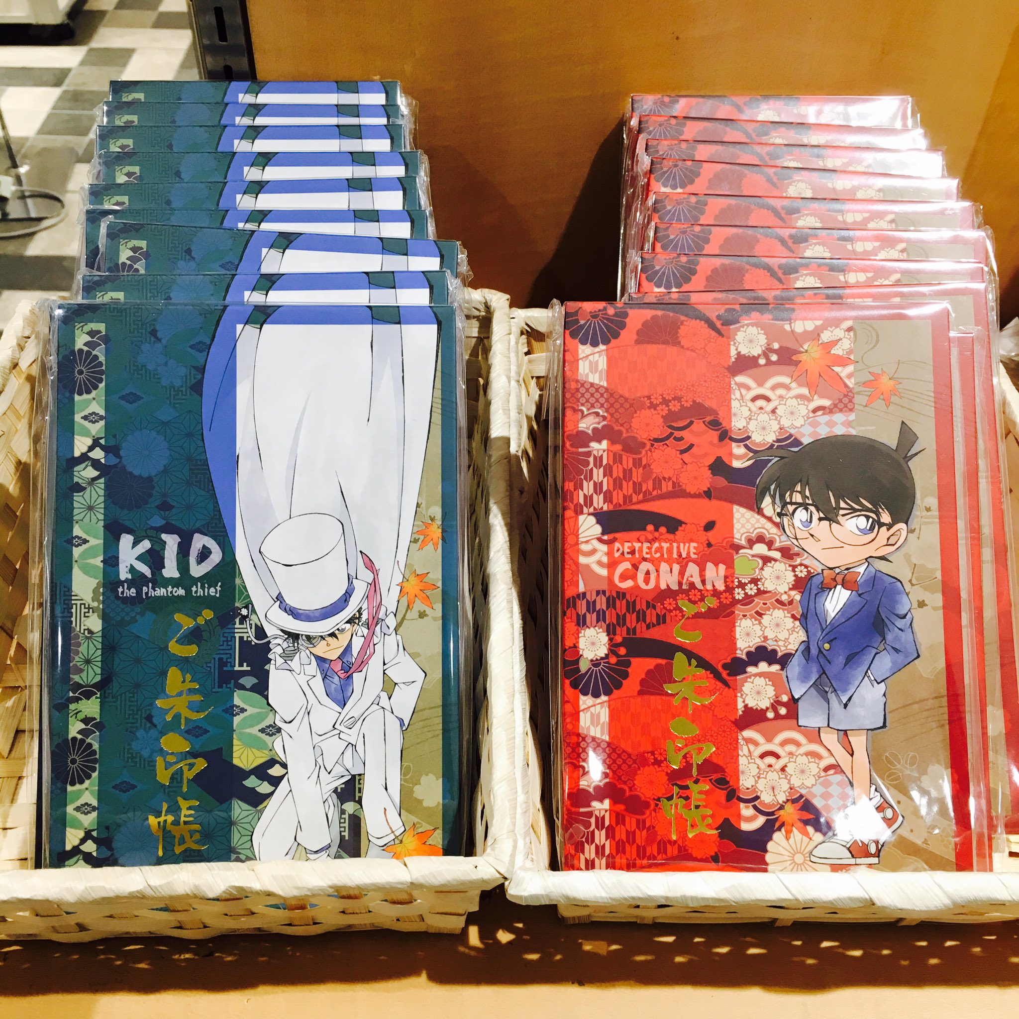名探偵コナン【希少☆ご朱印帳】怪盗キッド 名探偵コナン 怪盗キッド 御朱印帳 - メルカリ