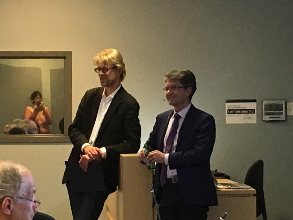 Powerhouses in 🇨🇦 anaesthesia research Drs Stephan Schwartz and <a href="/glbryson/">Greg Bryson, MD, FRCPC</a>