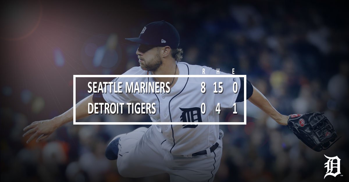 #Tigers offense struggles in loss to Mariners.  RECAP ➡️ atmlb.com/2q8smdU https://t.co/VRN178wjZc