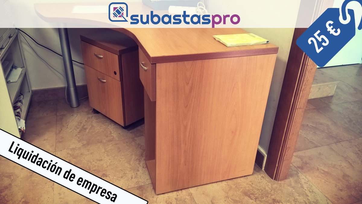 SubastasPro's tweet image. Recordamos que el martes acaba nuestra #Subasta de mobiliario de oficina (25€). Visita en goo.gl/q3lA3V 

#Startup #Empresas