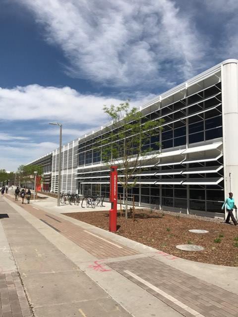If your looking for a nice quiet place to study for finals try checking out the library in the right in the middle of campus!