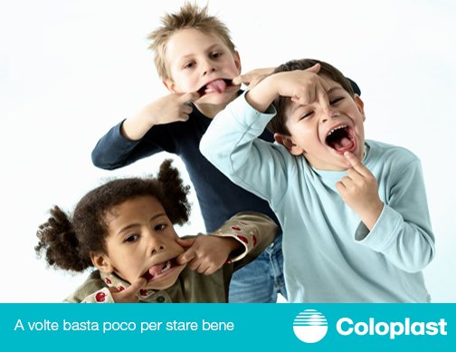 Ridere, ridere di gusto...questo dovrebbero fare i bambini.
Il tampone #Coloplast evita le perdite feci.
Provalo: ow.ly/20KL30b0rPy