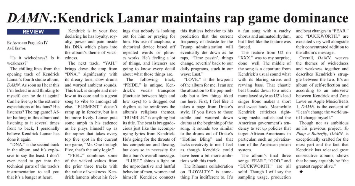 Grab our latest edition for this album review and much more!