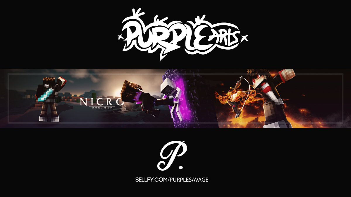 DefaultPurple's tweet image. Banner for @NicroSoNice! 
Nab from @DatProbro, just a test for future banners.
Rts &amp;amp; Likes Appreciated 
No Support = New Twitter