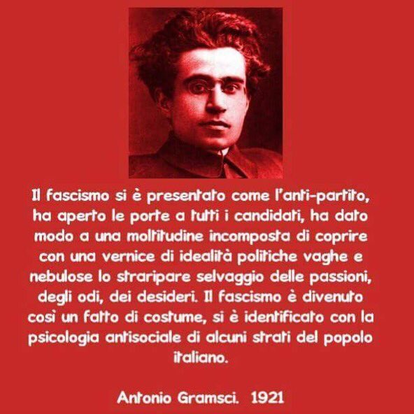 Pasquino A Twitter 80 Anni Fa Moriva Antonio Gramsci Rimane L Attualita Del Suo Pensiero