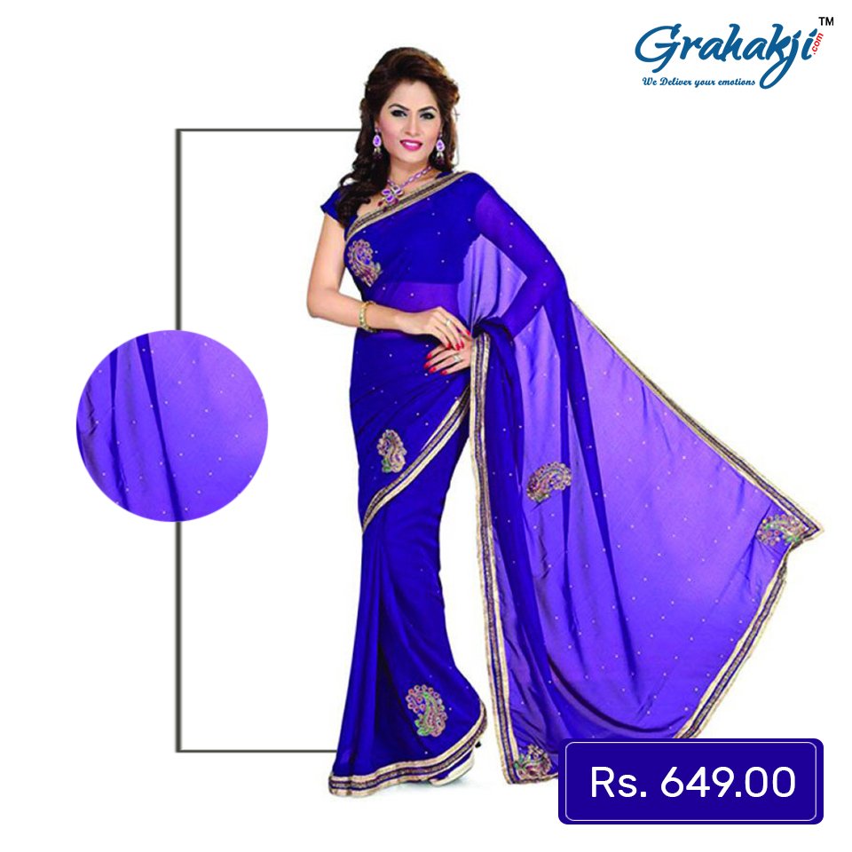 Grahakji's tweet photo. Bhagalpuri Semi Siffon Printed Saree With Blouse Piece https://t.co/VMhlYZkinF #Sarees #WomenSaree #Fashion #SilkSaree #SiffonSaree #Online https://t.co/0lPPZDchgF