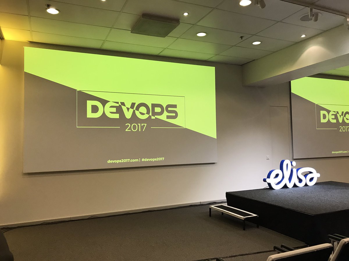 tobatus's tweet image. Today #DevOps2017. #elisa
