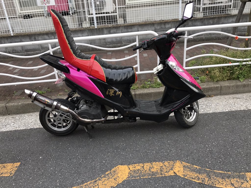 ワンツー売ります#v125売ります#小型売りますアドレスv125用特注三段