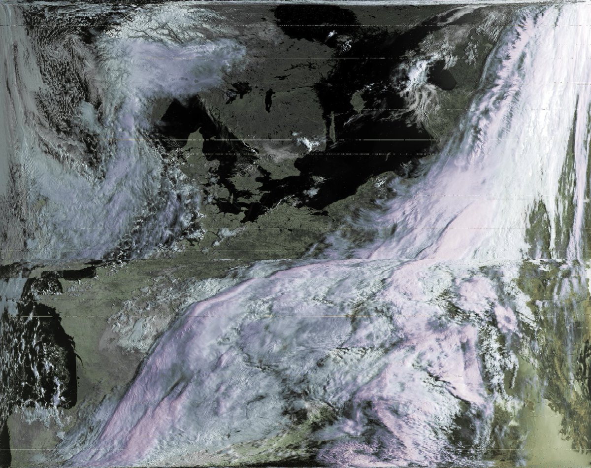 current HRPT NOAA-18 Pass