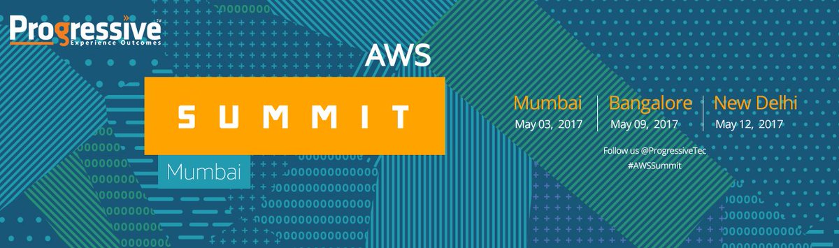 My_datasync's tweet image. Join us for #AWSSummit in Mumbai on 3rd May, 2017. Visit us at Bombay Convention &amp;amp; Exhibition Center, booth no. S4. Learn something new.