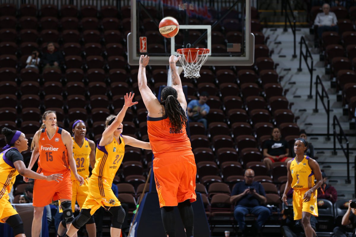 ConnecticutSun's tweet photo. ICYMI: The Connecticut Sun grabbed two preseason wins this week. 

More photos → https://t.co/QhL6zJhtAD https://t.co/c6OEboGP3h