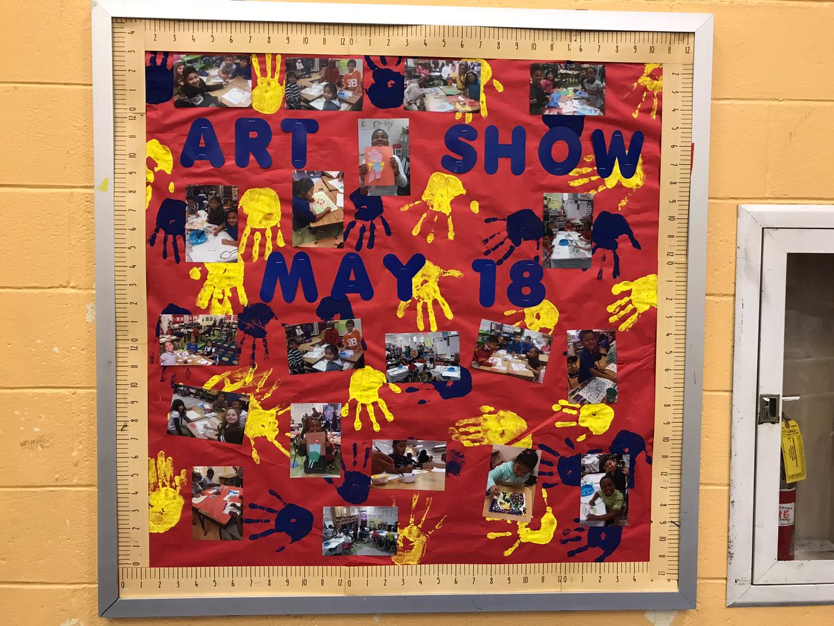 CueTheArtists's tweet photo. Clifton Hills Elementary is putting on a special 2nd grade art show to showcase their students' #CueTheArtists work! #HCDETeachersRock https://t.co/72MiOc26by