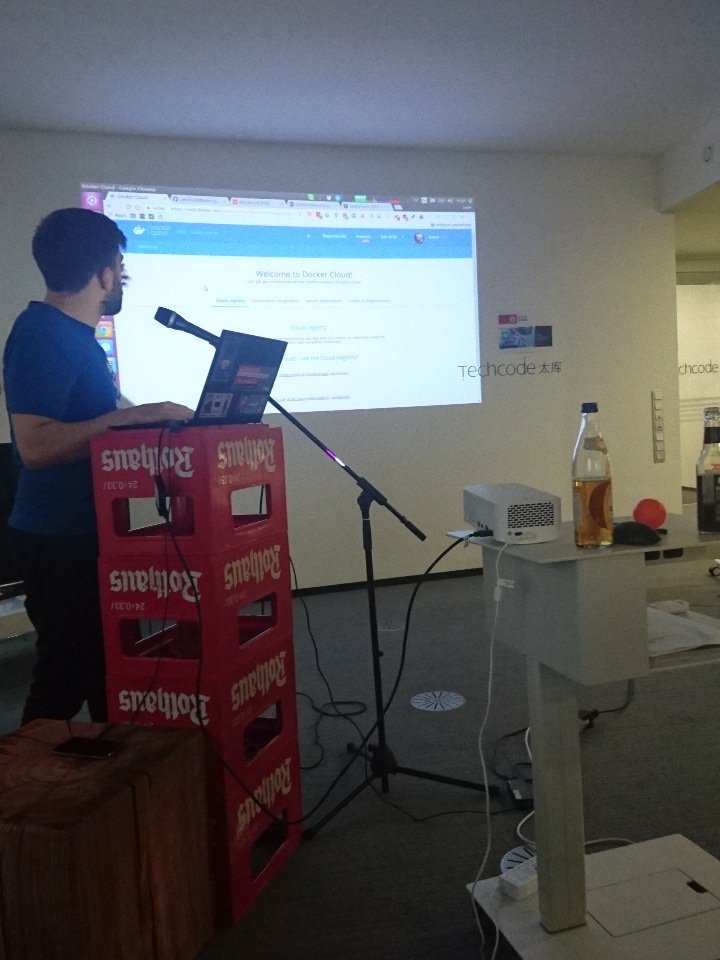 sKriemhild's tweet image. Hello #DockerCloud! Thanks to SatoshiPay for hosting our @DockerBerlin Meetup at @Techcode_Berlin #dockermeetup @docker