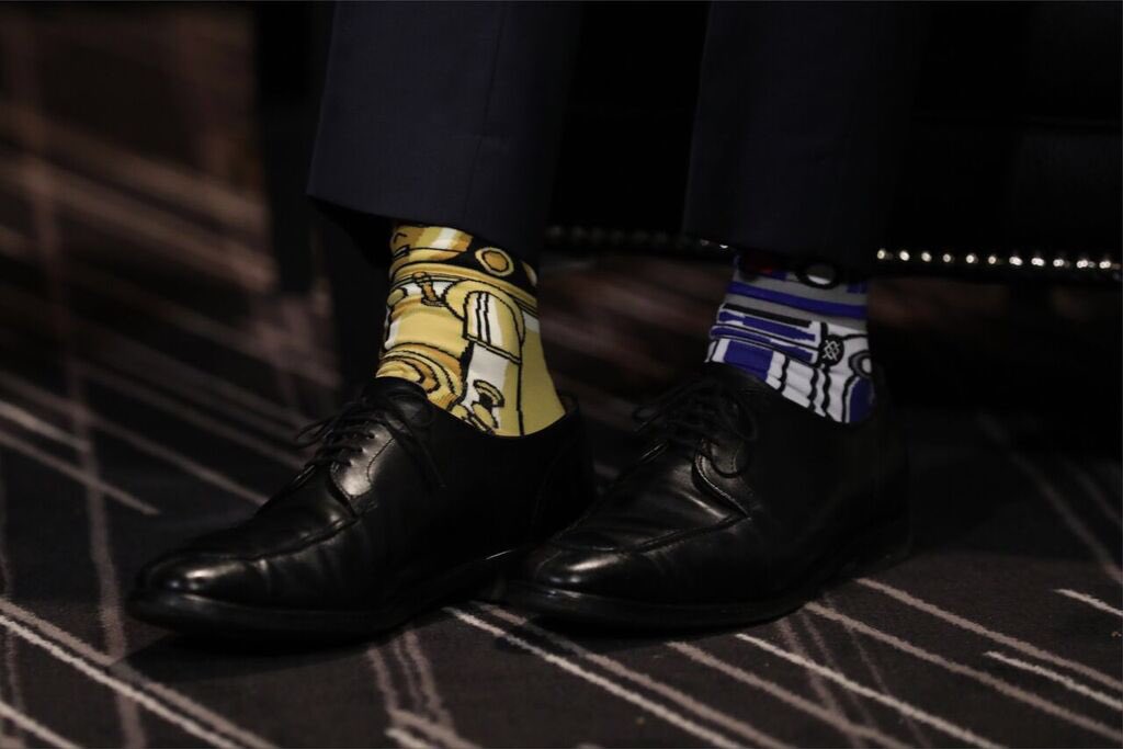 These are the socks you’re looking for. #MayTheFourthBeWithYou
#GuerreDesÉtoiles