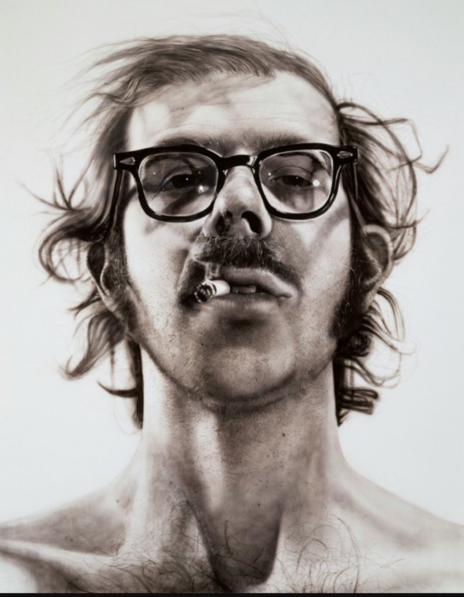_Close_Chuck_'s tweet photo. I call it "Big self-portrait"

(Ie: painted in 1968) https://t.co/auTUnr0uSF