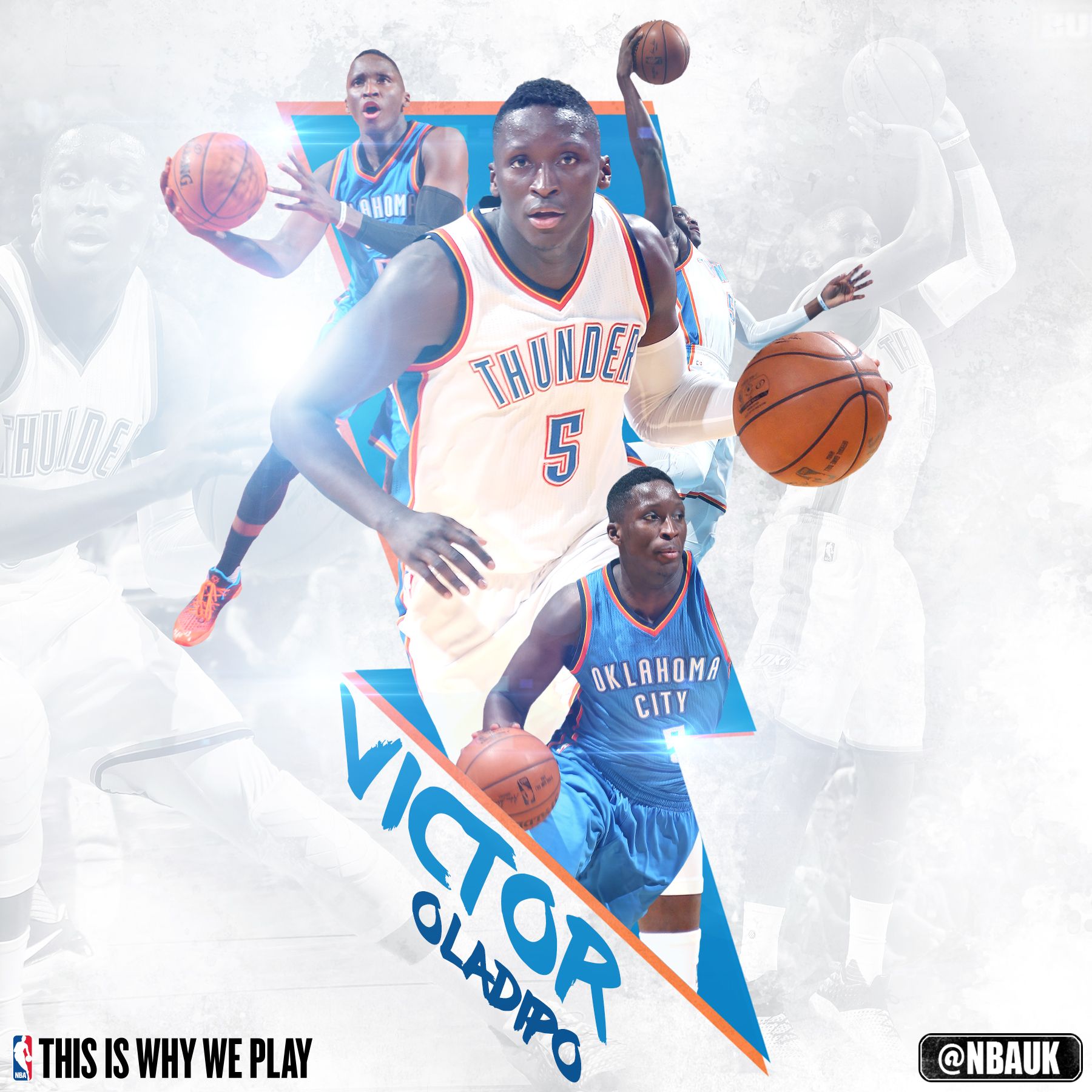   Join us as we wish Oklahoma City Thunder guard Victor Oladipo a very happy birthday! 