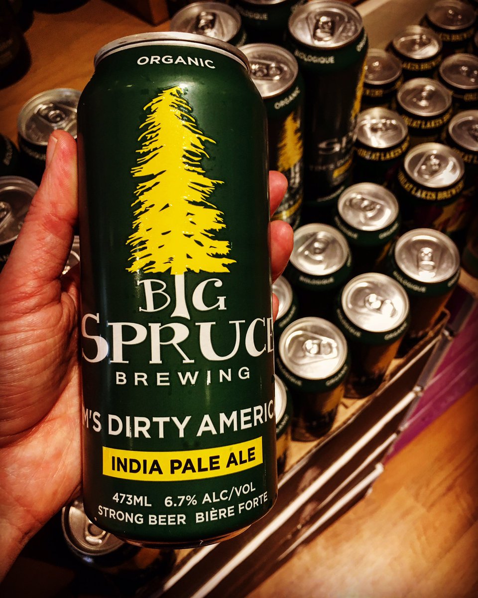 BishopsCellar's tweet photo. It's official: we've got cans from @BigSpruceBrew on our shelves now: Tim's Dirty IPA, Kitchen Party Pale &amp; Bitter Get India Black IPA 🍻 https://t.co/DYFyQuCTYs