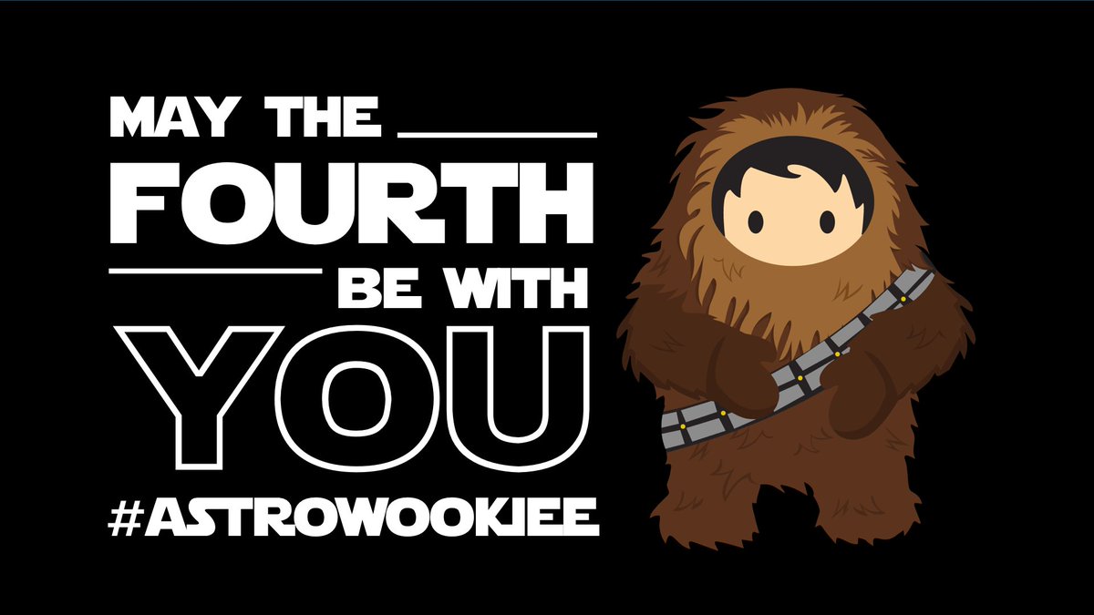 Blaze a trail you must. Earn some badges you will #MayThe4thBeWithYou #StarWarsDay #AstroWookiee <a href="/trailhead/">Trailhead</a> <a href="/salesforceadmns/">Salesforce Admins</a> <a href="/SalesforceDevs/">Salesforce Developers</a>