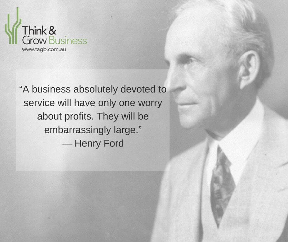 A business devoted to customer service will create more profits than they know what to do with #businesstips