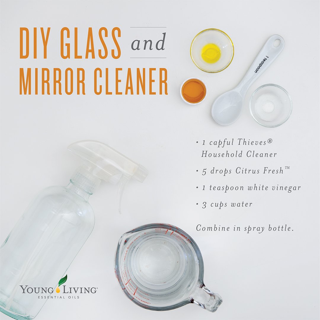 youngliving's tweet photo. We're all about a green cleaning routine. 🌿 #Thieves #CitrusFresh https://t.co/kg5fmhb1nz
