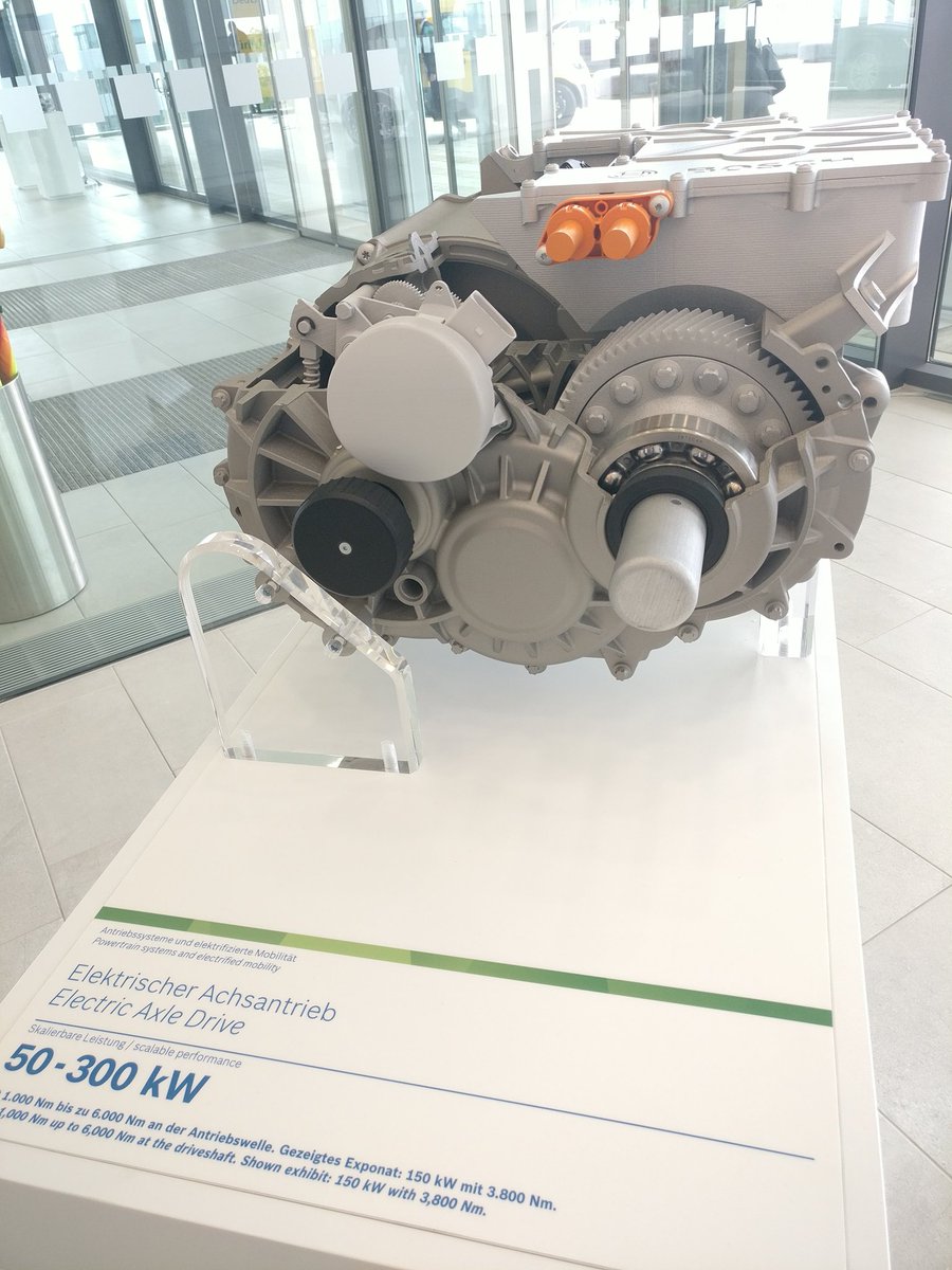 The electric axle drive system (eaxle) makes electrification accessible