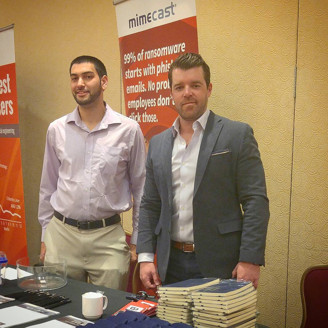 AchmadChadran's tweet image. In Baltimore for the #DataConnector TechSecurity Conference? Stop by the #Mimecast table to learn the latest cyber threats! @Mimecast