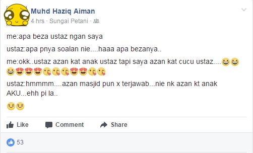 ShaSyafika2902's tweet photo. 😂😂😂😂😂😂😂 https://t.co/z0HixKzvUA