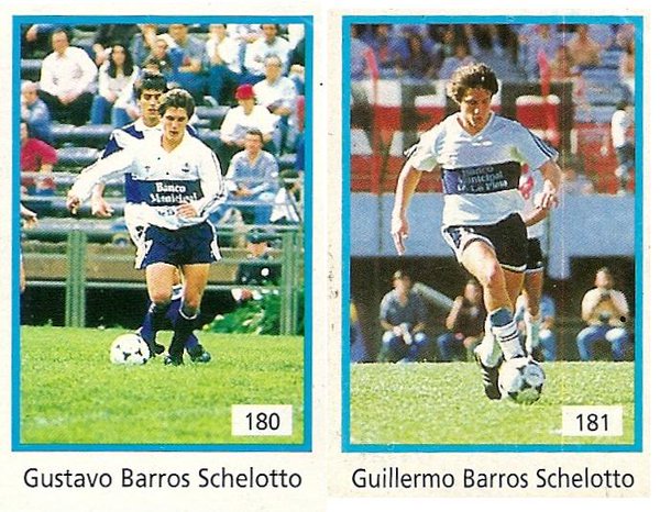 Happy Birthday to the twin borthers Gustavo & Guillermo BARROS SCHELOTTO (Club Gimnasia y Esgrima La Plata 1994) 