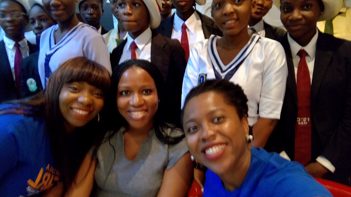 HelloEbere's tweet image. Awesome day with @bilikiss as we celebrate #GirlsPowerTech Day. #CiscoSTEM #GirlsInICT #WeAreCisco