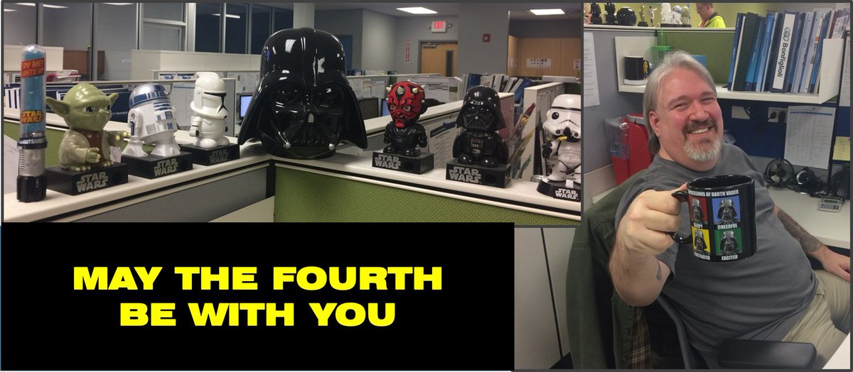 BonfiglioliUSA's tweet image. There&apos;s at least one in every office. We have two!  Happy #StarWarsDay #MaytheFourthBeWithYou #BonfiglioliUSA