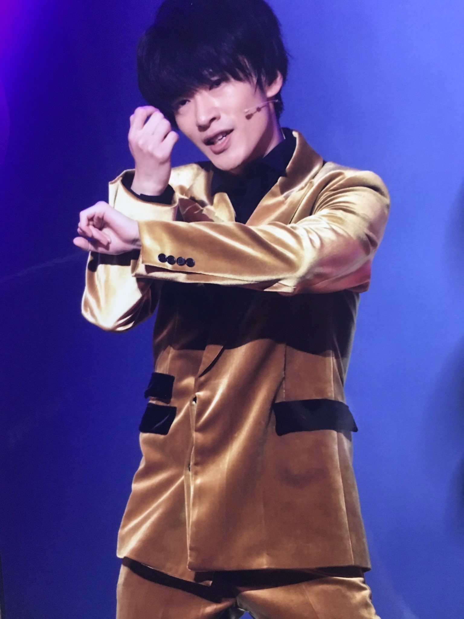 Johnny&#39;s - 12/31まで！るん♡深澤辰哉 YOU達の音楽大運動会 団扇 うちわ(男性) 深澤辰哉(Snow Man) ミニうちわ 「Summer Paradise