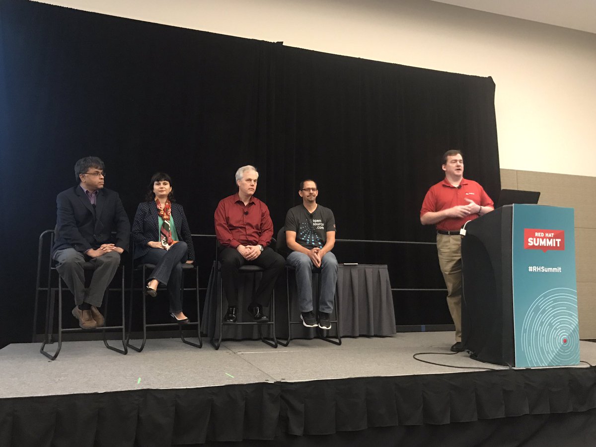 Phyllis Westerman (@phyllis_redhat) on Twitter photo "To innovate, go open" #rhsummit #opensource <a href="/patriciabogoevi/">Patricia Bogoevici</a> <a href="/davidegts/">David Egts</a> @thomasdcameron <a href="/jhibbets/">Jason Hibbets</a> <a href="/NadhanEG/">E.G.Nadhan</a> "To innovate, go open" #rhsummit #opensource <a href="/patriciabogoevi/">Patricia Bogoevici</a> <a href="/davidegts/">David Egts</a> @thomasdcameron <a href="/jhibbets/">Jason Hibbets</a> <a href="/NadhanEG/">E.G.Nadhan</a>