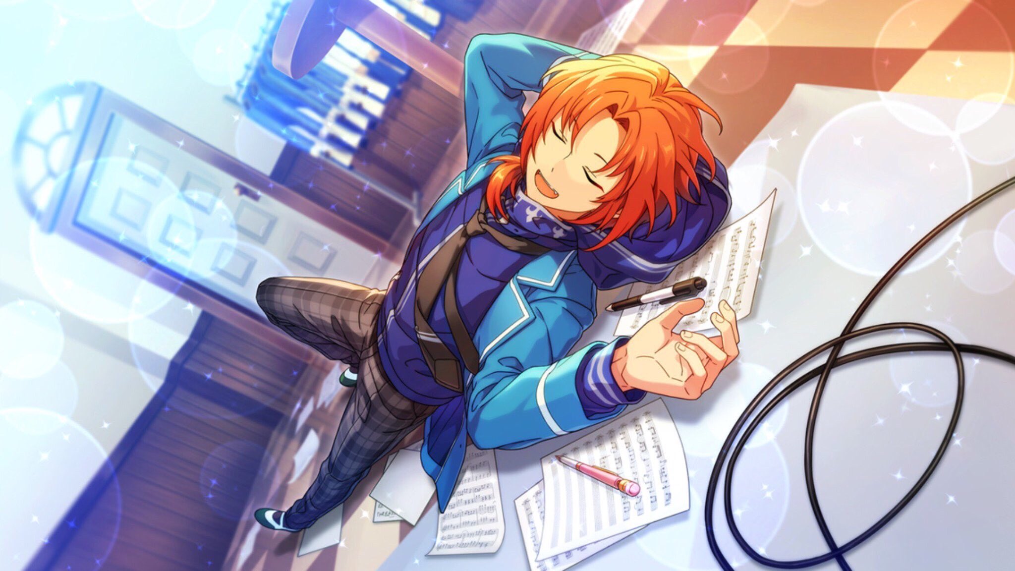 そ ら 月永レオ生誕祭17 うっちゅ レオお誕生日おめでとう やっぱりknightsをまとめることが出来るのは今までもこれからもレオだけだしレオがいないとダメなんだなぁって思う レオの色々な表情が見れて私はとても幸せです これからも色々な