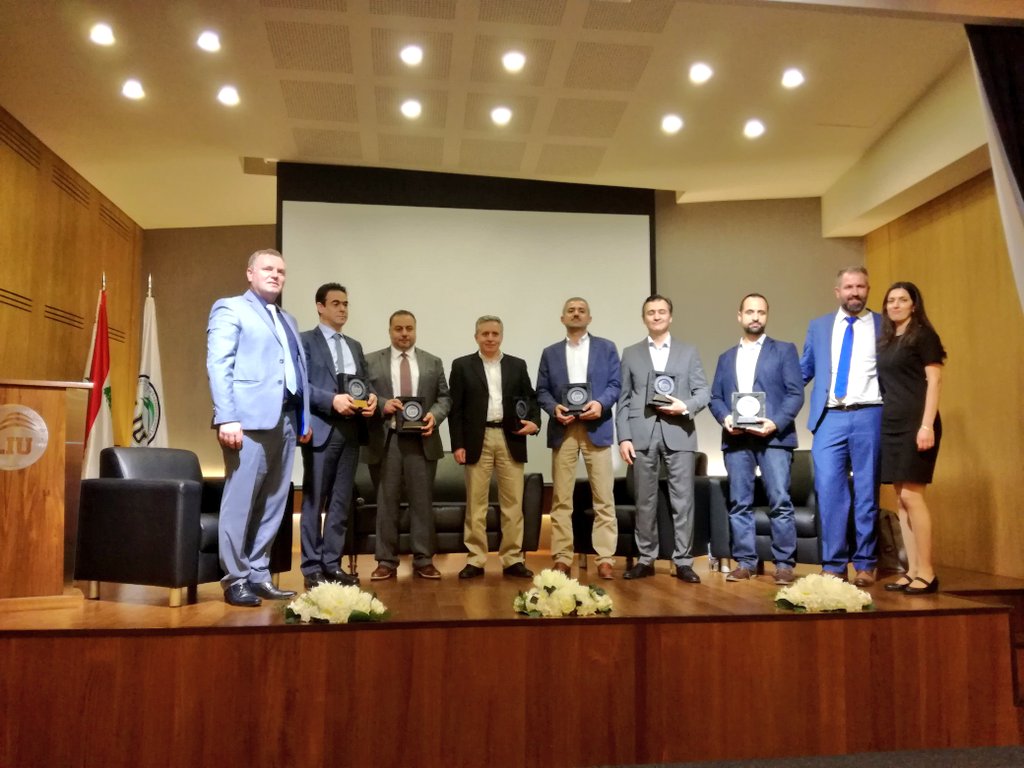 Thank you Lebanese International University for the appreciation #award at the Future of Technology Day