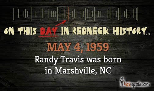 Happy birthday to Randy Travis!   