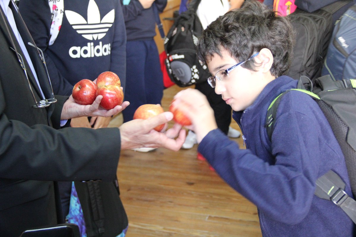 El Colegio implementará la entrega de una fruta a los alumnos de primer año previamente a la clase de Educación Física.